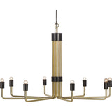 Resource Decor Le Marais Chandelier | 8 Light/Brass