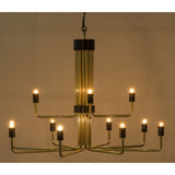 Resource Decor Le Marais Chandelier | 12 Light/Brass