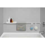 Umbra Surelock Shower Storage Rod 45-72" | Chrome