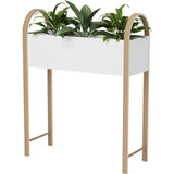 Umbra Grove Planter | White/Natural