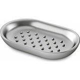 Umbra Junip Oval Soap Dish | Stainless-Steel