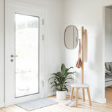 Umbra Pillar Stool & Coatrack | White/Natural