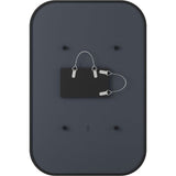 Umbra Hub Rectangle Mirror | Black