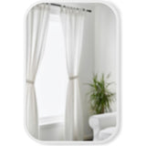 Umbra Hub Rectangle Mirror | White