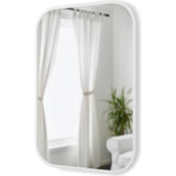 Umbra Hub Rectangle Mirror | White