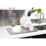 Umbra Udry Dish Drying Mat | Latte