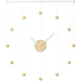 Umbra Hangtime Clock | White/Natural