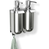 Umbra Junip Stainless Steel Wall Mount | Set of 2