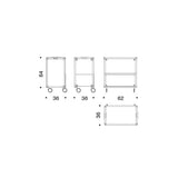 Danese Milano Mobile Life Storage Unit Structure