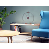 Nomon Aire Table Clock | Fiberglass/Ash Wood/Chromed BrassNomon Aire Table Clock | Fiberglass/Ash Wood/Chromed Brass