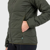 Fjallraven Keb Padded Hoodie Womens | Deep Forest