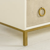 Sonder Living Amanda Nightstand | 3 Drawer