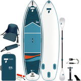 Tahe Outdoors SUP-YAK AIR 10'6 KAYAK PACK | White/Blue/Orange