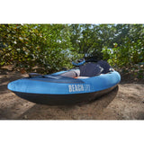 Tahe Outdoors KAYAK AIR BEACH LP2-PKG | Blue/Blue/Orange