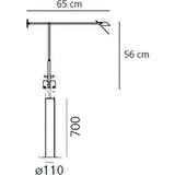 Artemide Tizio 35 Floor Lamp | Black