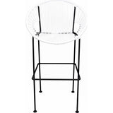 Innit Designs Puerto Bar Stool | Black/White-10b.01.02