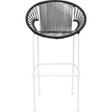 Innit Designs Puerto Bar Stool | White/Black-10b.02.01