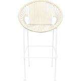 Innit Designs Puerto Bar Stool | White/Ivory-10b.02.27