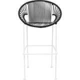 Innit Designs Puerto Counter Stool | White/Black-10c.02.01