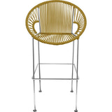 Innit Designs Puerto Counter Stool | Chrome/Gold-10c.03.14