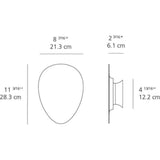 Artemide Facce Wall/Ceiling Tetro Shallow LED Light | 7W 3000K 80CRI Dim 2-Wire 120V