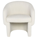 Nuevo Clementine Sofa Single Seat | Buttermilk Boucle/Black