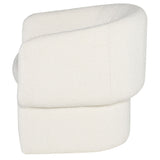 Nuevo Clementine Sofa Single Seat | Buttermilk Boucle/Black