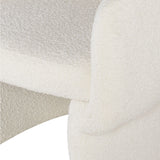 Nuevo Clementine Sofa Single Seat | Buttermilk Boucle/Black