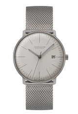 Junghans max bill MEGA Solar Movement Watch | Sapphire Crystal Glass