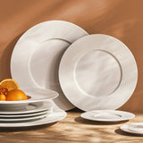 Degrenne Fragment 4 Pieces Assiettes Plates Set | 24cm
