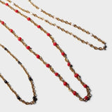 Awe Inspired Enamel Necklace | 14"-18"