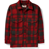 Filson Mackinaw Alaska Fit Cruiser Coat | Red/Black M 1st Plaid 11010043RedBlack