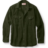 Filson Moleskin Seattle Shirt | Dark Olive- 11010394DarkOlive--S