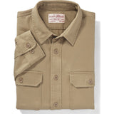 Filson 6Oz Drill Chino Shirt | Khaki L 11010690