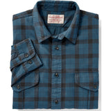 Filson Lt Wt Alaskan Guide Shirt | Blue/Deep Brown L 11010743