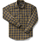 Filson Lt Wt Alaskan Guide Shirt | Bronze/Blue Plaid M 11010743