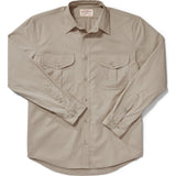 Filson Feather Cloth Shirt | Desert Tan M 1st Standard 11010761DesertTan