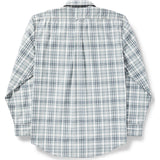 Filson Men's Feather Cloth Shirt - Blue, White Plaid
