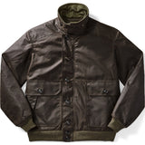 Filson Ranger Oil Cloth Bomber Jacket | Orca Gray S 11010810