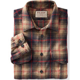 Filson Northwest Wool Shirt | Navy Tan Red L 11010835