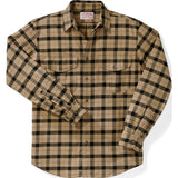 Filson Alaskan Guide Alaska Fit Shirt | Camel Black M 1st Plaid 11012006CamelBlack