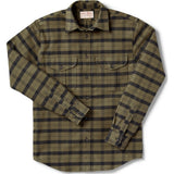 Filson Alaskan Guide Extra Long Shirt | Otter Green/Black M Long 1st Plaid 11012007Otter Green/Black