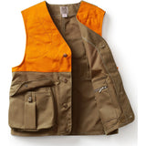 Filson Upland Hunting Vest | Dark Beige M 1st Blaze 11016025TanBlaze