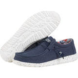 Hey Dude Wally Stretch Shoes | Blue