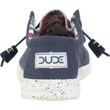 Hey Dude Wally Stretch Shoes | Blue