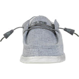 Hey Dude Wally Woven Shoes | Grey White
