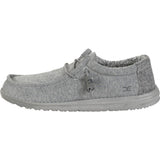 Hey Dude Wally Stretch Fleece Shoes | Grey
