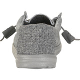Hey Dude Wally Stretch Fleece Shoes | Grey