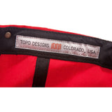 Topo Designs Ranger Hat | Red