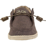 Hey Dude Wally Linen Shoes | Chocolate